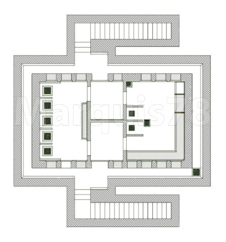 plan blockhaus d'habitation